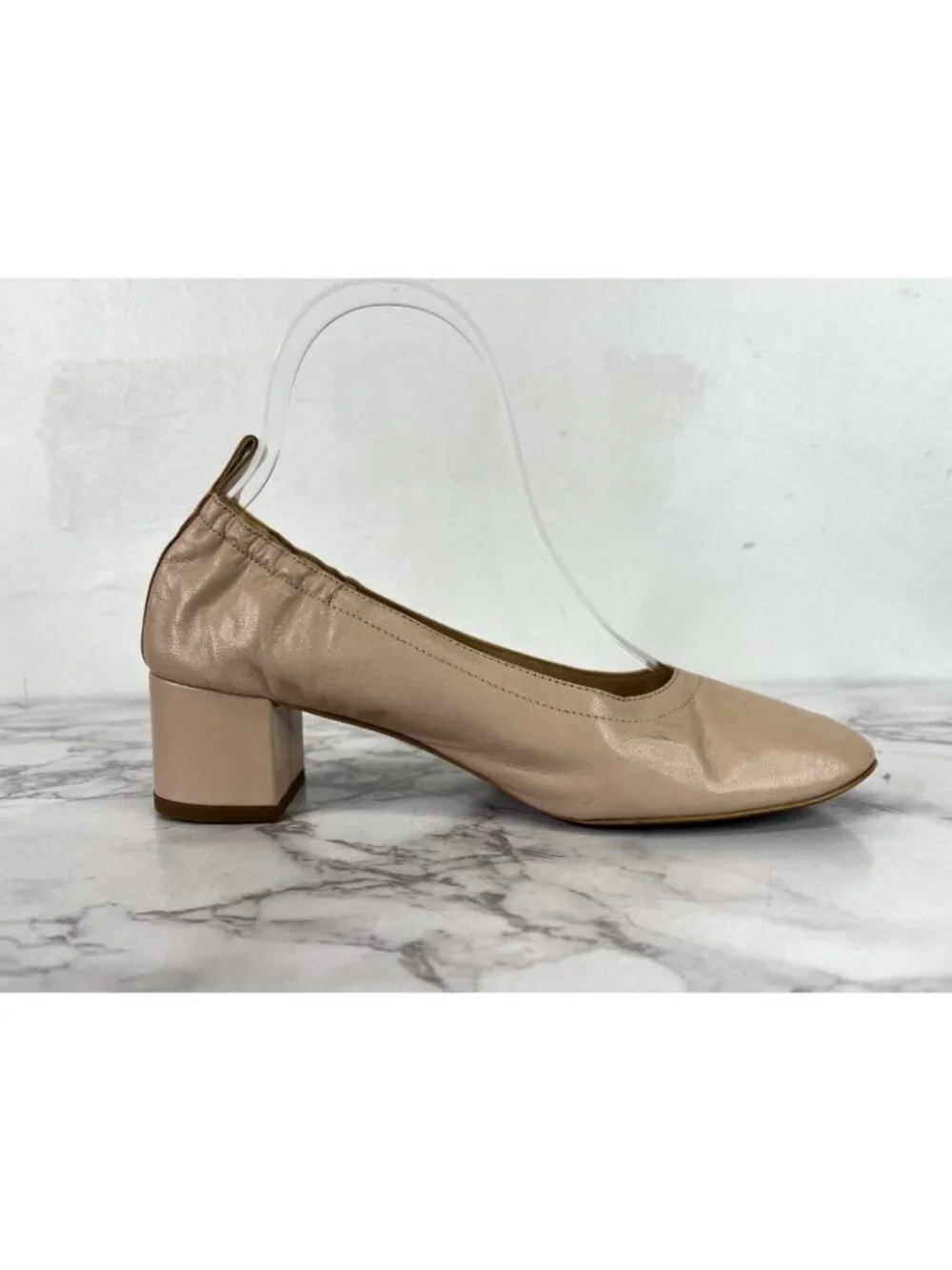 Everlane Women's Pale Rose The Italian Leather Day Heel Sz 5